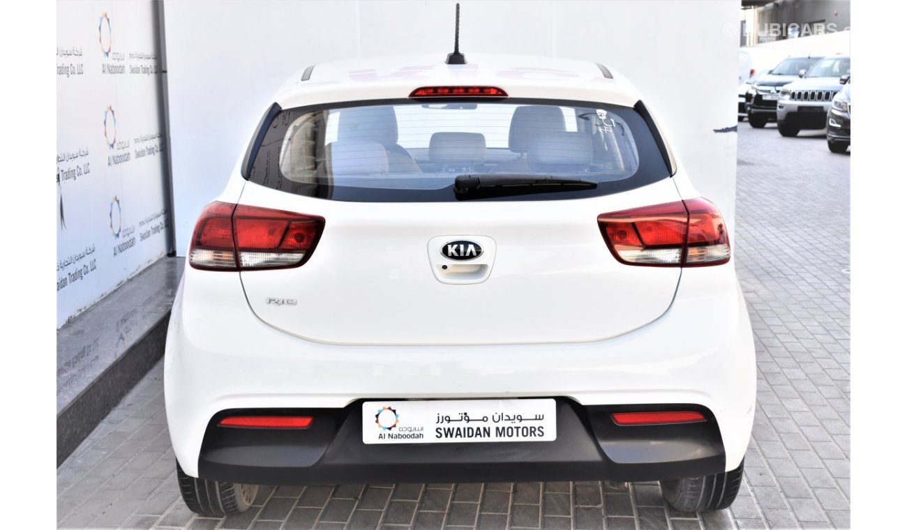 Kia Rio AED 978 PM | 0% DP | 1.4L EX GCC WARRANTY