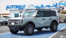 Ford Bronco Badlands Lux Ecoboost 2021 , GCC , 0Km , (ONLY FOR EXPORT) Exterior view