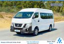 Nissan Urvan 2021  NV350 2.5L RWD HB 13 Seater - Good Performance - GCC Specs - Book now!