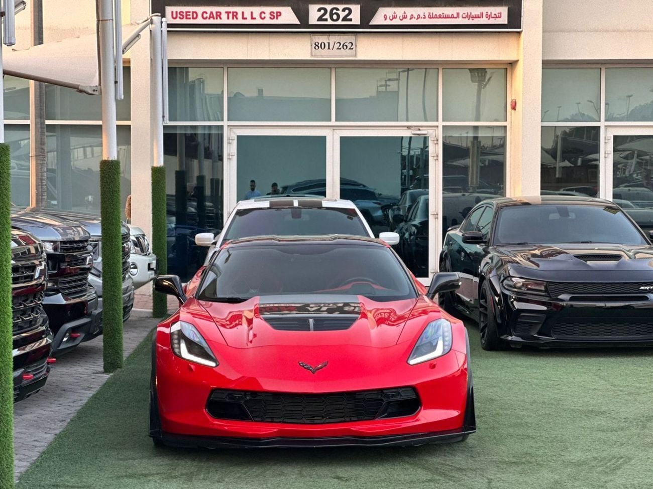 شيفروليه كورفت GRAND SPORT Z15 شيفورليه كورفت C7 خليجي 2019 تشييكات وكاله صبغ وكاله تحت الضمان