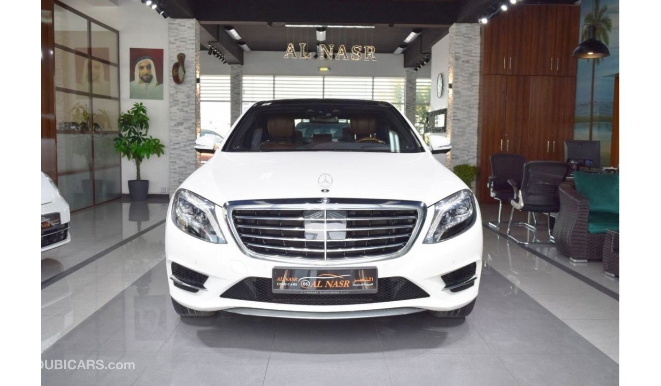 مرسيدس بنز S 400 صبغ وكاله | S 400 AMG | GCC Specs | Excellent Condition | Original Paint | Single Owner | Accident F