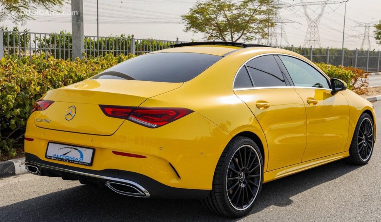 Mercedes-Benz CLA 200 AMG 2020, GCC, 0km w/ 2 Years Unlimited Mileage Warranty + 3 Years Free Servic @EMC