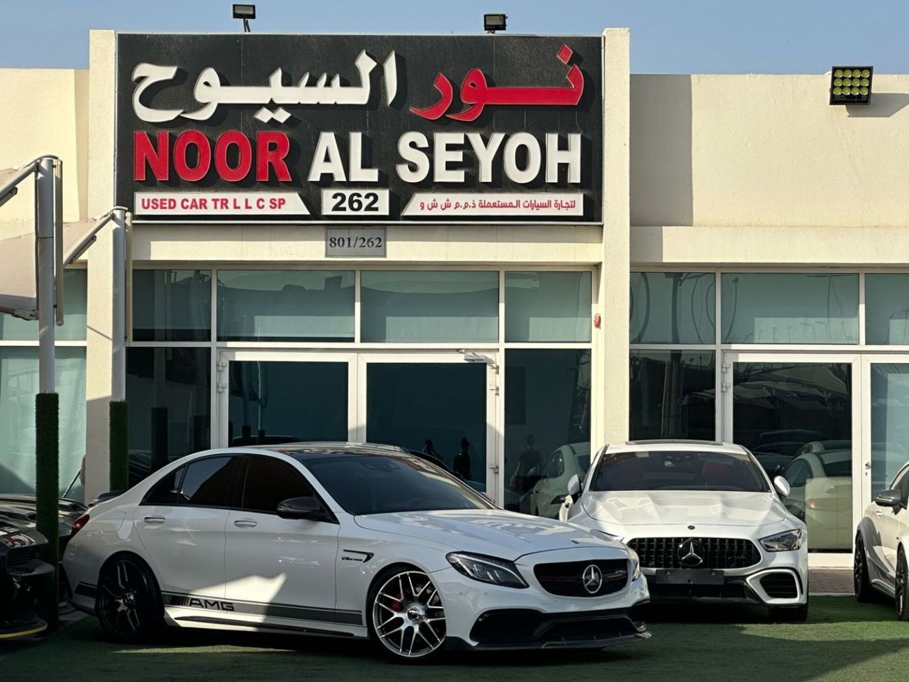 Mercedes-Benz C 36 AMG MERCEDES BENZ AMG C63S IMPORT CLEAN TITLE PERFECT CONDITION