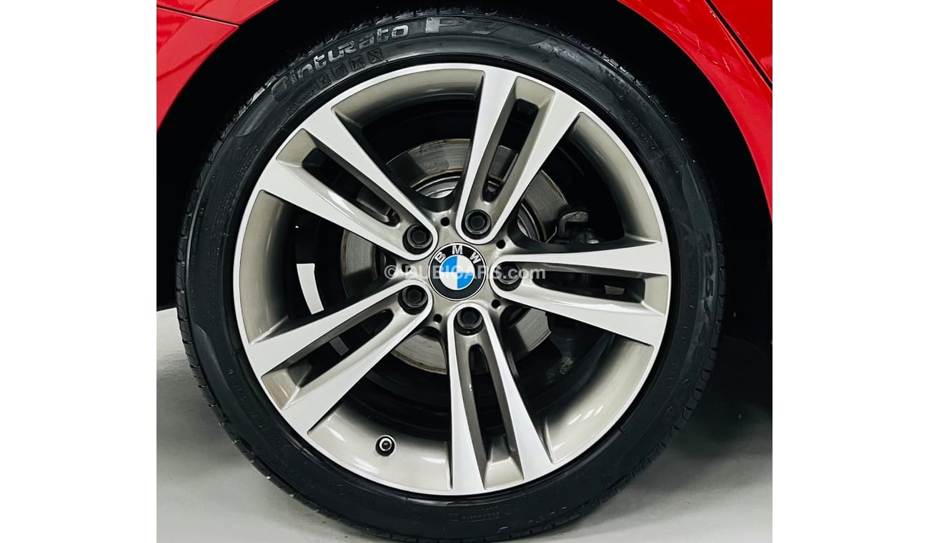 BMW 420i M Sport GCC .. FSH .. Original Paint .. Perfect Condition .. Top .