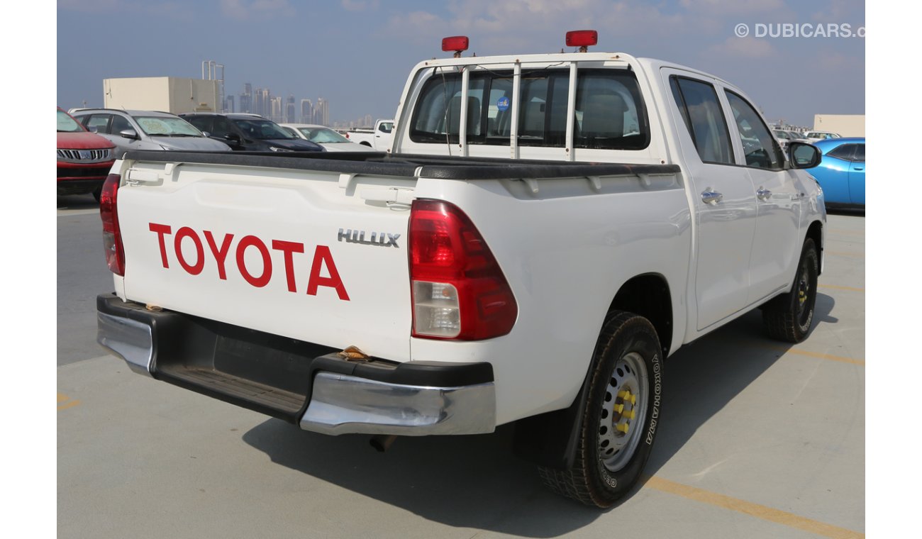 Toyota Hilux DIESEL 2.5CC 4×4 DLX(GCC SPECS) IN GOOD CONDITION FOR SALE(CODE : 16373)