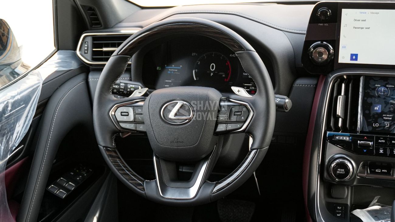 لكزس LX 700h SIGNATURE 3.5L TT HEV | AUTO PARKING | MARK LEVINSON | 7 SEATER AT 4WD 2026MY