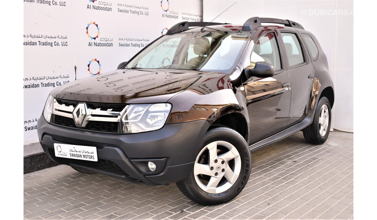 Renault Duster AED 723 PM | 2.0L PE 2WD GCC DEALER WARRANTY
