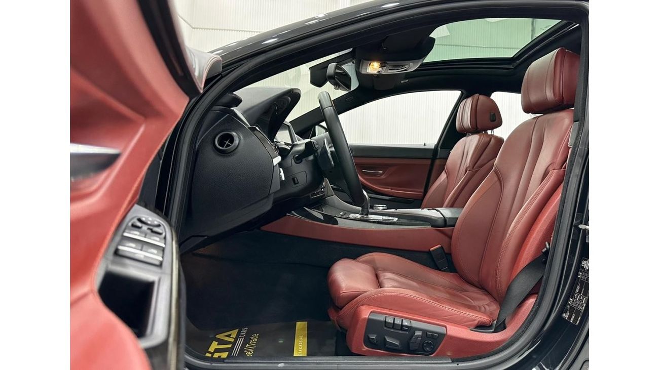 بي أم دبليو 640i M سبورت 2015 BMW 640i M-Sport, Full BMW Service History, Very Low Kms, GCC