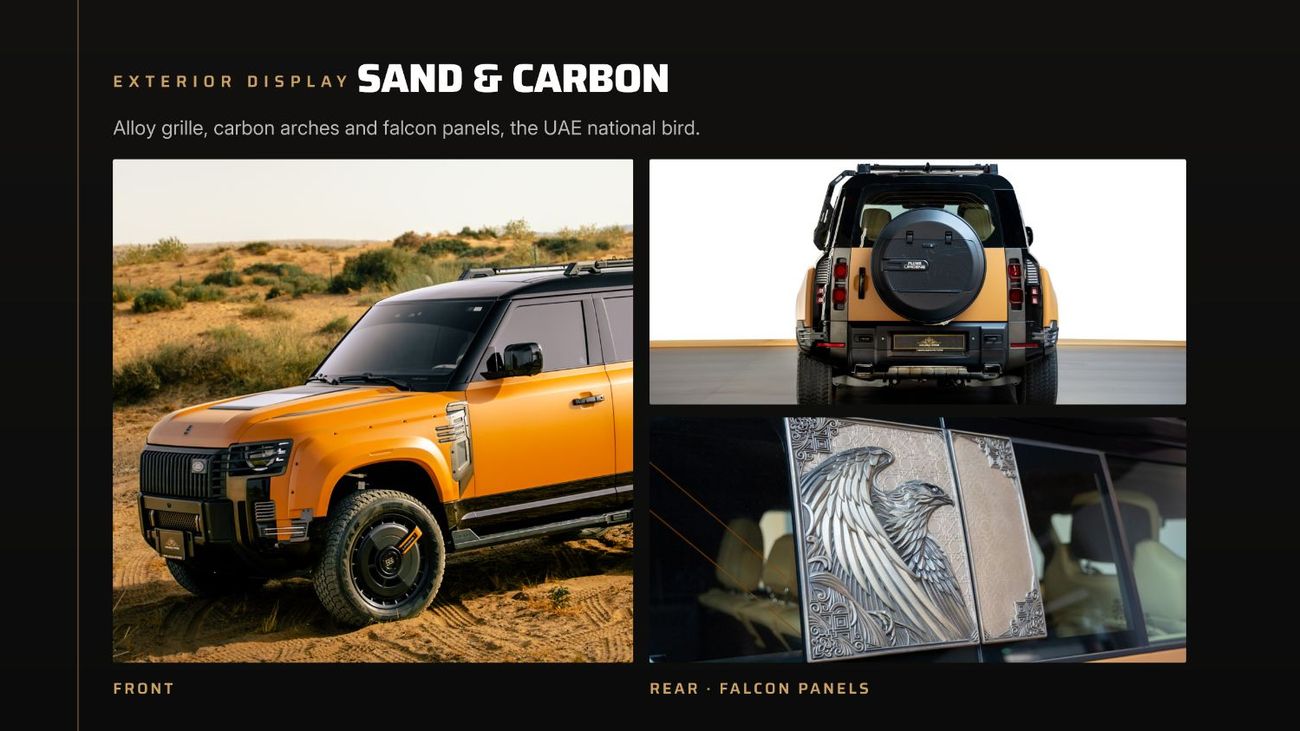 Land Rover Defender 110 HSE P400 Discounted Showroom Sample Unit | Falcon Edition of the Apex Series | 1 of 28 by Limgene
