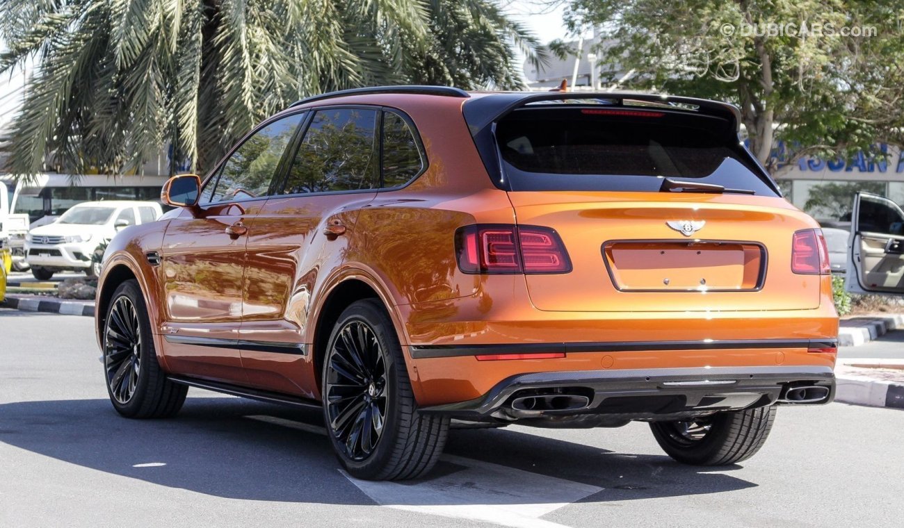 Bentley Bentayga Speed Black Pack Carbon Fiber (Export).  Local Registration + 10%