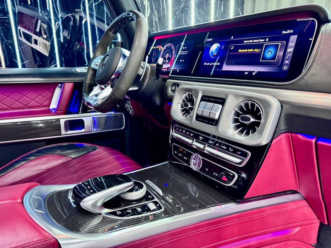 مرسيدس بنز G 63 AMG 4.0L,585hp,AMG SPEEDSHIFT TCT 9-speed