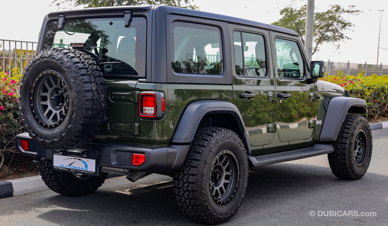 Jeep Wrangler 2021 UNLIMITED SPORT V6 3.6L W/ 3 Yrs or 60K km Warranty @ Trading Enterprises