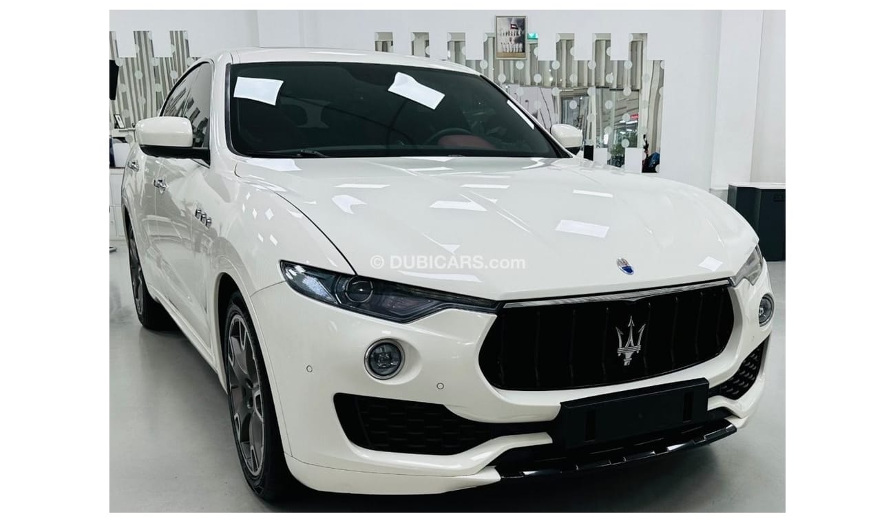 Maserati Levante Std GCC .. FSH .. Top Range .. Perfect Condition .. V6 .. FSH .