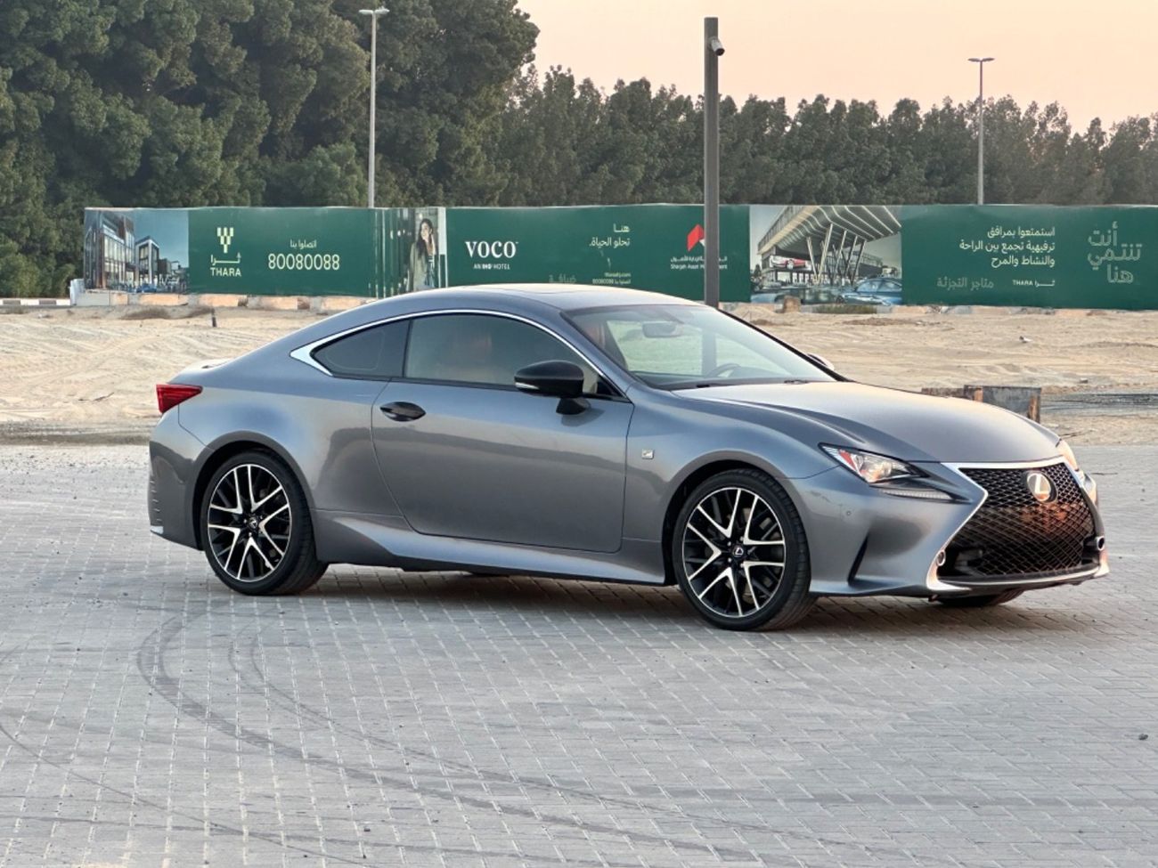 Lexus RC350 F-Sport 3.5L MODEL 2015 GCC CAR PERFECT CONDITION INSIDE AND OUTSIDE FULL OPTION SUN ROOF LEATHER SE