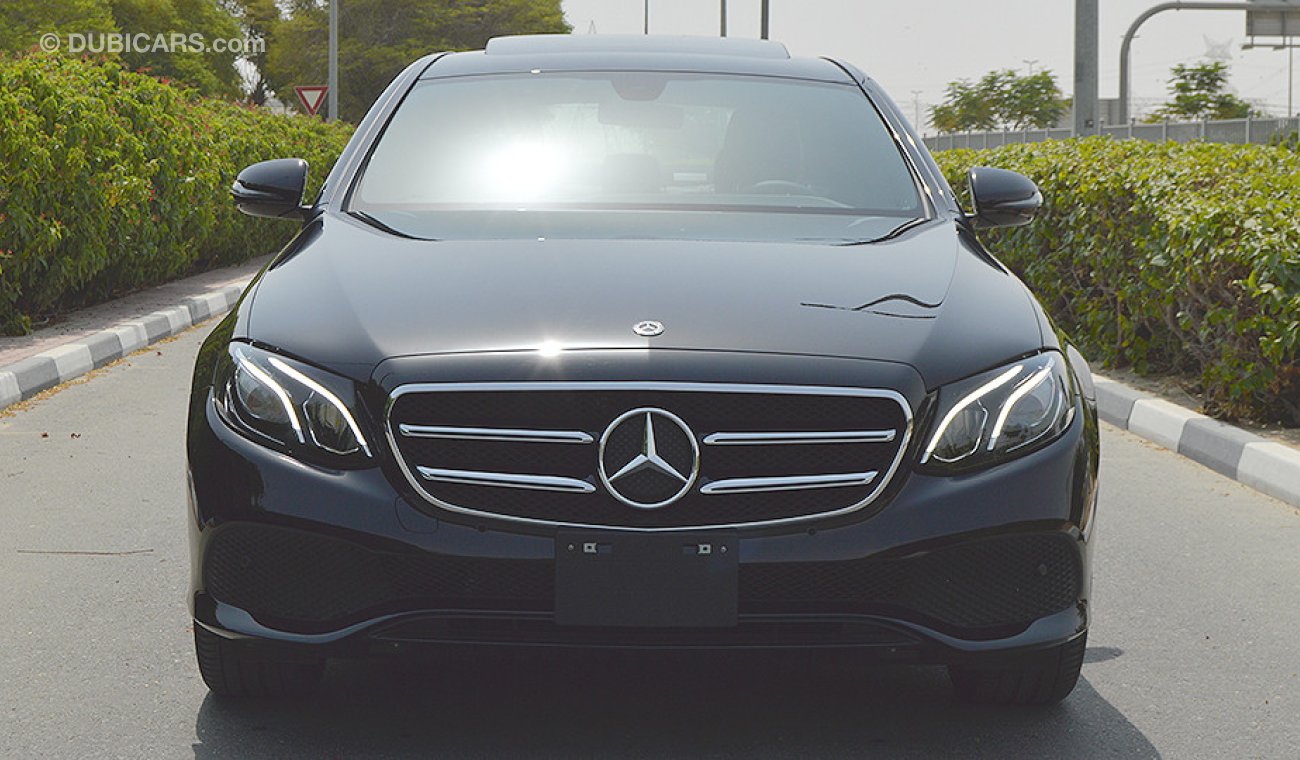 Mercedes-Benz E 250 2.0L  GCC, 0km with 2 Years Unlimited Mileage Warranty