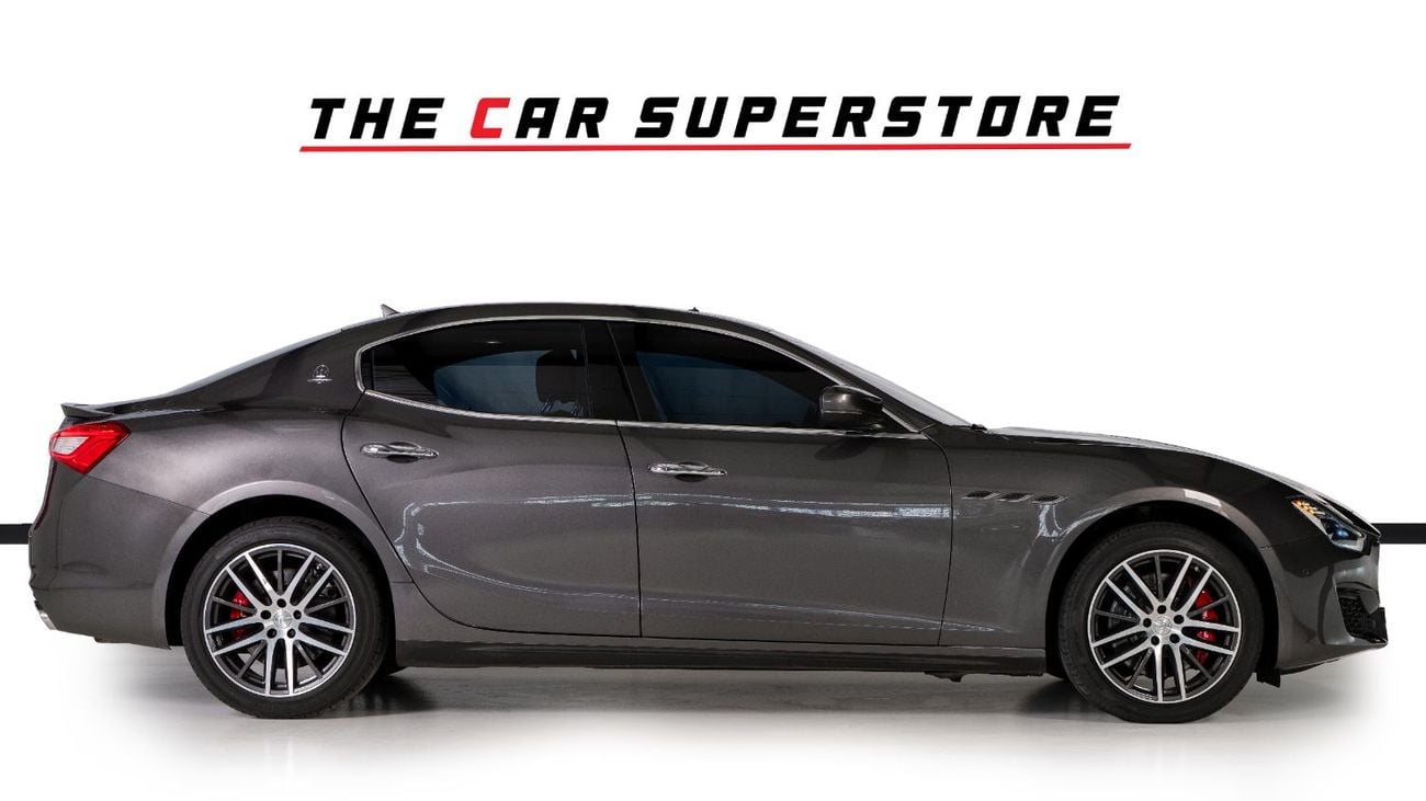 Maserati Ghibli S Q4 3.0L (410 HP) Special Color-2-Exclusive Leather Inerior-Active Sports Exhaust System
