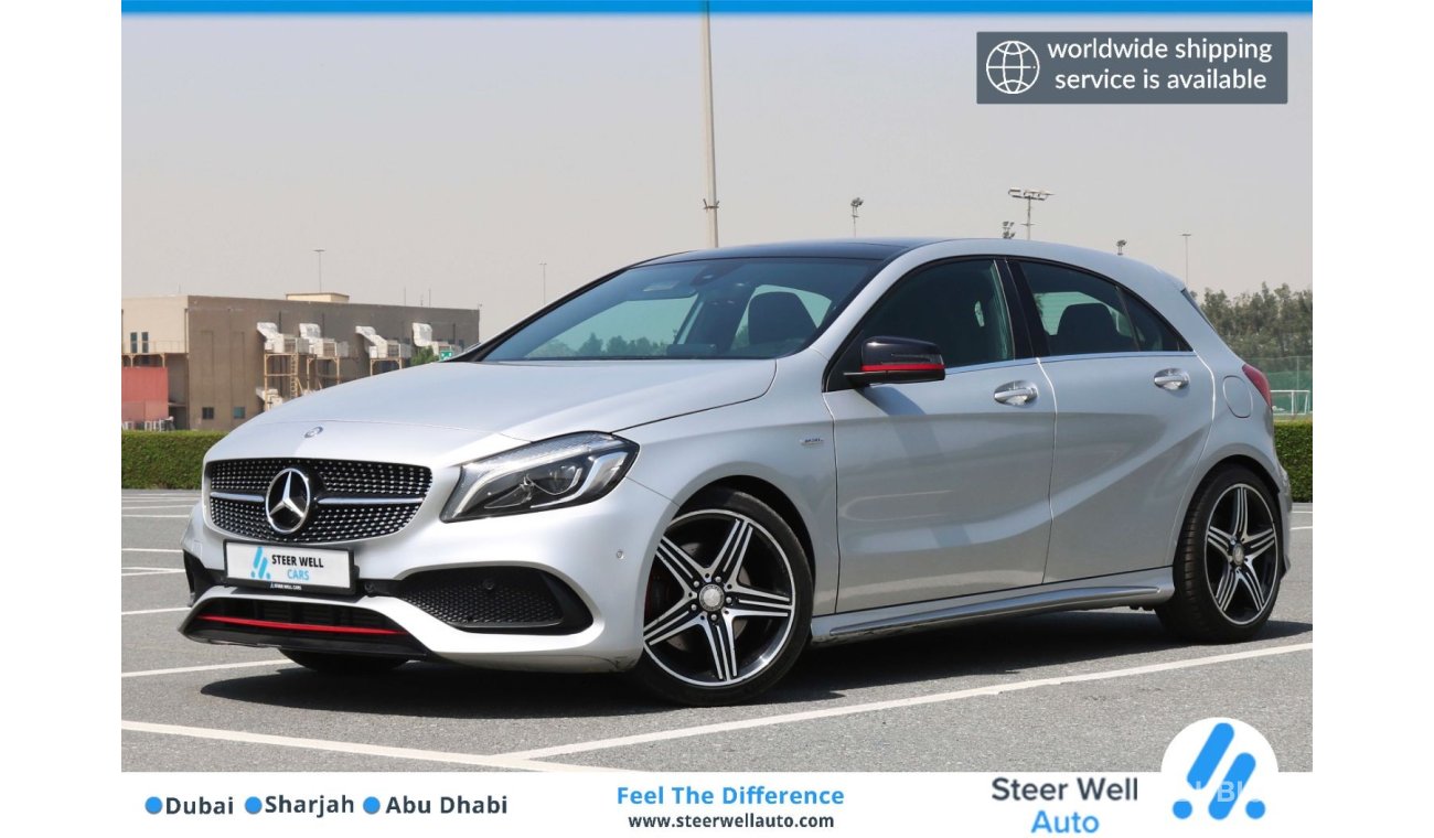 مرسيدس بنز A 250 سبورت AMG 2017 | Mercedes-Benz A 250 Sport AMG (W176), 5dr Hatchback, 2L 4cyl Petrol, Automatic, Fro