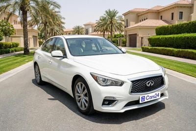 Infiniti Q50 LUXE 2024 | AED 1262/Month | 0 DP | 30 Day Return | Warranty