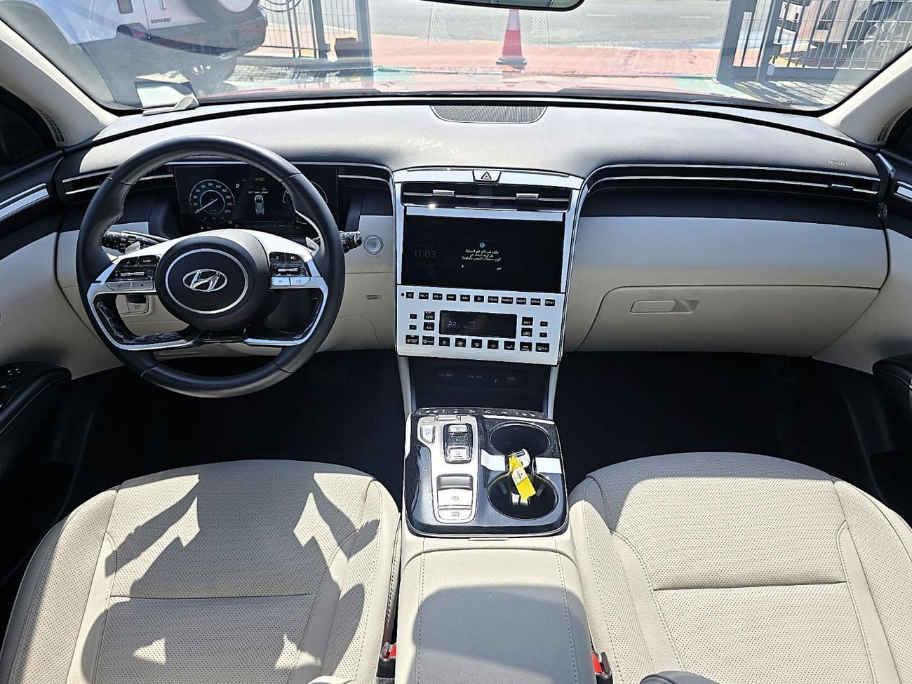 Hyundai Tucson SMART HEV Smart 1.6L Hyundai Tucson Hybrid 1.6l A/T SUV FWD European specs Red Color  2023 Model