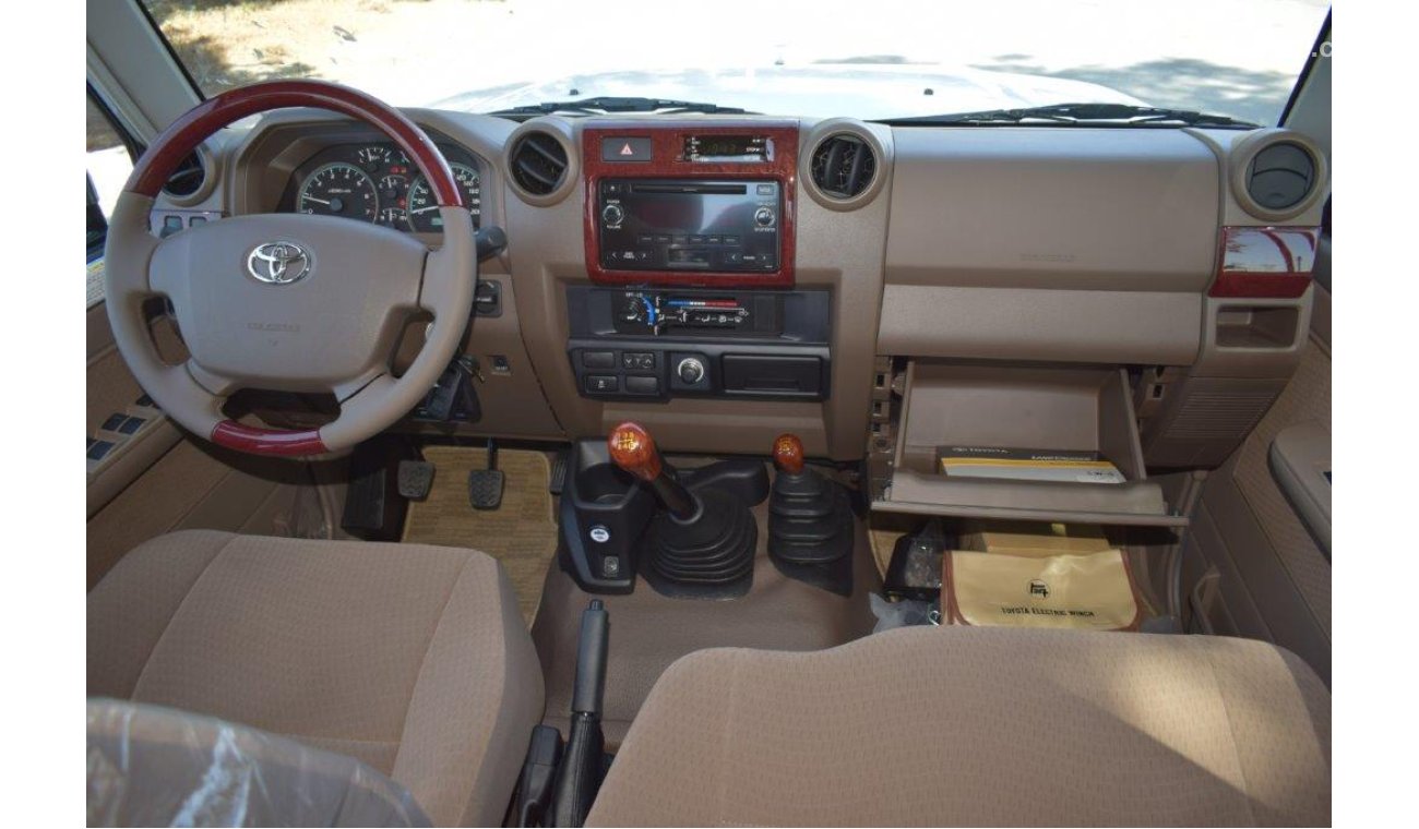 Toyota Land Cruiser Double Cabin V6 4.0L Petrol MT with Diff.Lock and Winch