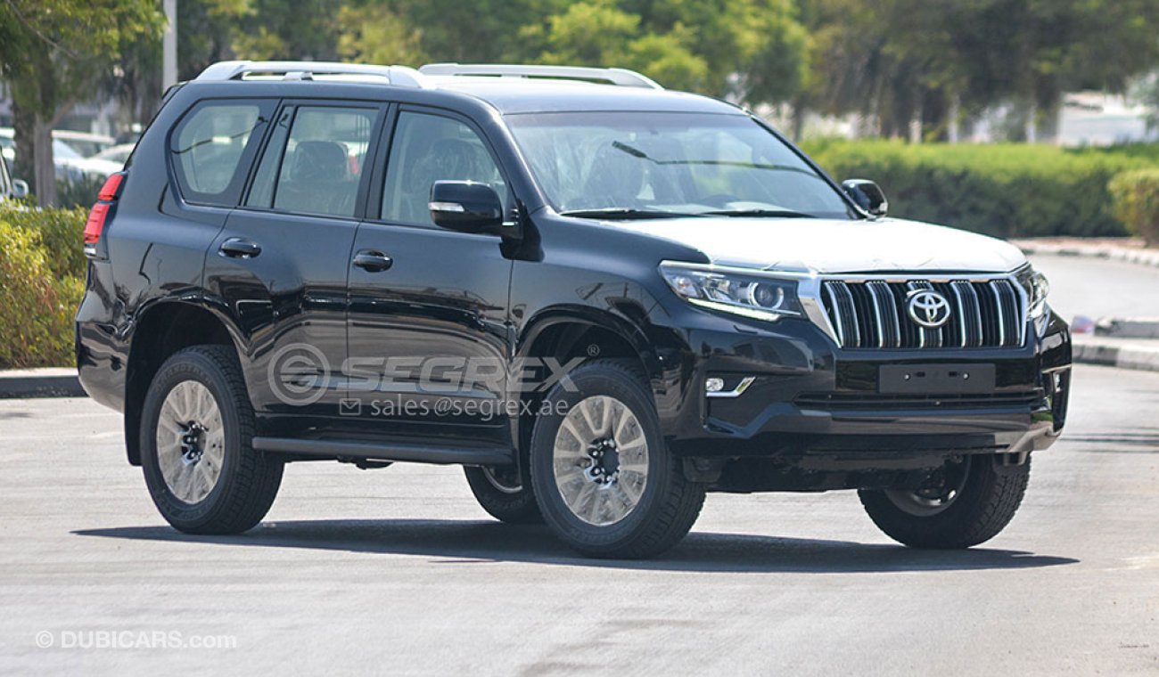 Toyota Prado 2.7L Gasolina con Asientos de Cuero, Cool Box, Cámara Trasera & Techo Solar 4x4 T/A 2020