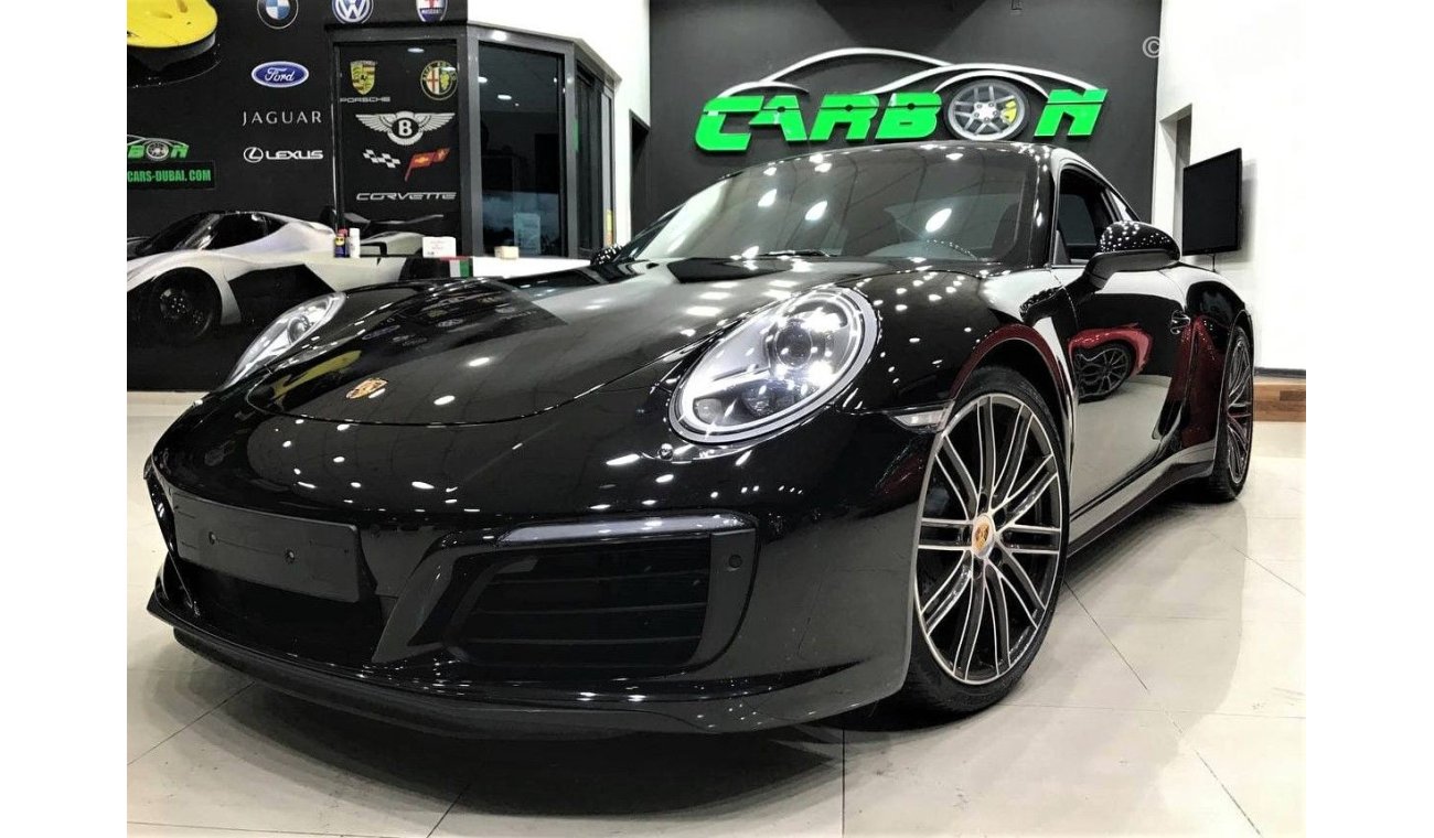 بورش 911 4 PORSCHE 911 CARRERA 4 2018 MODEL GCC CAR IN SHOWROOM CONDITION WITH ONLY 13K KM