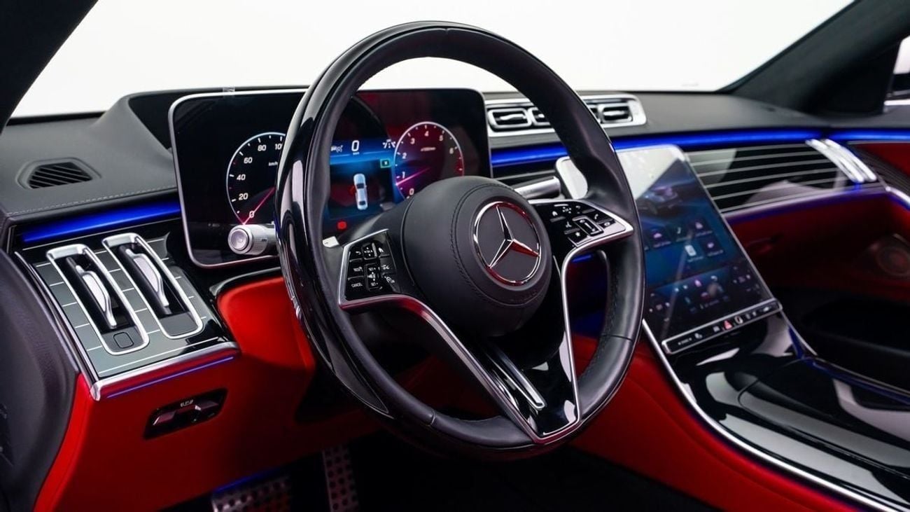 Mercedes-Benz S 580 4MATIC - 2022 - GCC Specs - Under Warranty and Service Contract