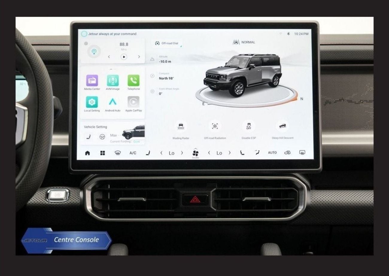 جيتور T2 For Export Only JETOUR T2 LUXURY 2.0L HI DCT PTR Model Year 2024