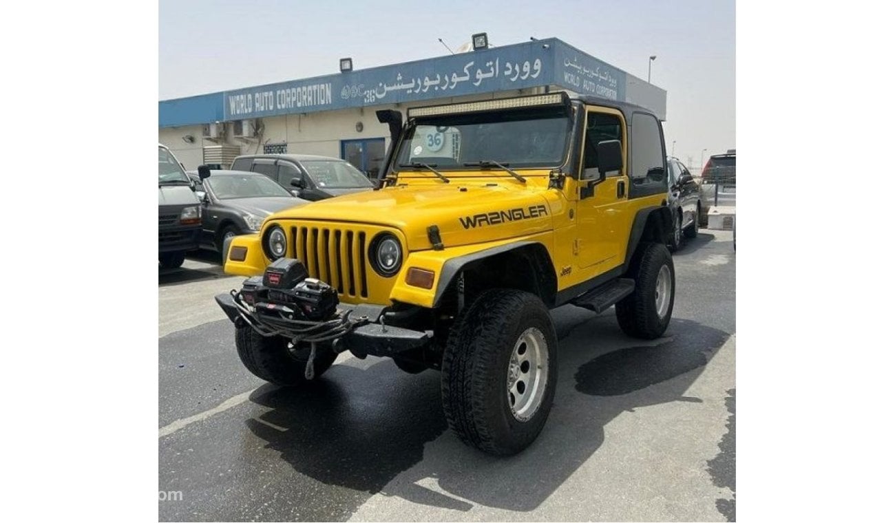 Used JEEP WRANGLER 2002 YELLOW 2002 for sale in Dubai - 515036