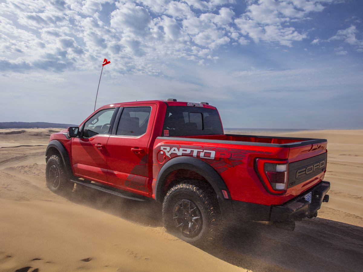 Ford Raptor exterior - Rear Right Angled