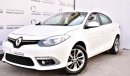 Renault Fluence 2.0L LE 2017 GCC DEALER WARRANTY