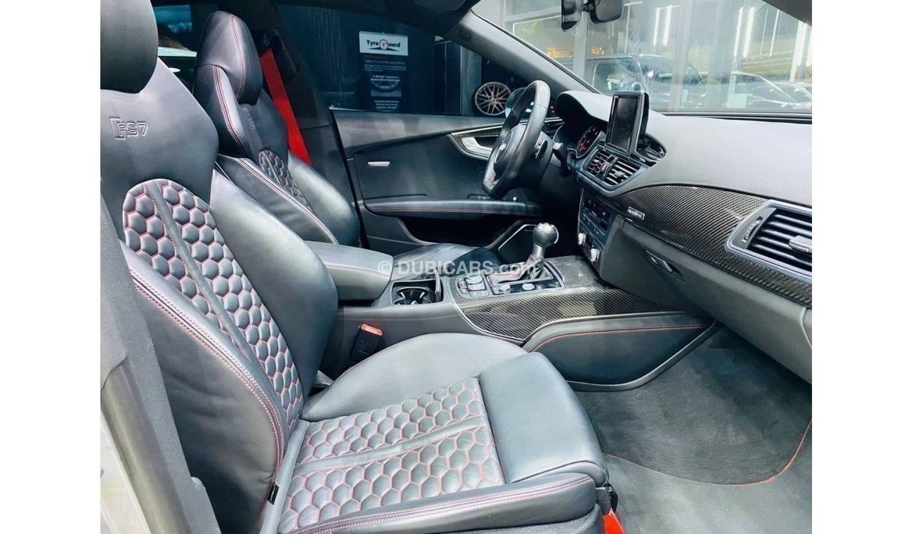 Audi RS7 EWB AUDI RS7 GCC IN AMAZING CONDTION WITH NARDO GRAY ORIGINAL COLOR  FOR 189K AED