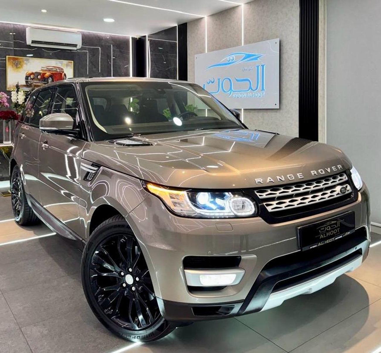 لاند روفر رينج روفر سبورت Supercharged 5.0L SUPERCHARGED RANGE ROVER SPORT || GCC II FULLY LOADED || AUTO FOOTSTEPS || ACCIDEN