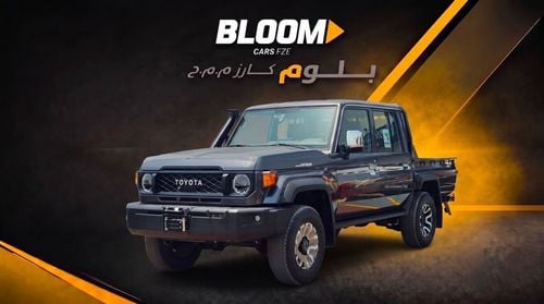 تويوتا لاند كروزر بيك آب 4.0 AT WINCH DIFFLOCK LEATHER SEATS 4WD FULL OPTION 2026 Toyota Land Cruiser Pick Up 4.0L V6 - Diff Lock - Automatic 4x4 Transmission - Rear Camera - Leather
