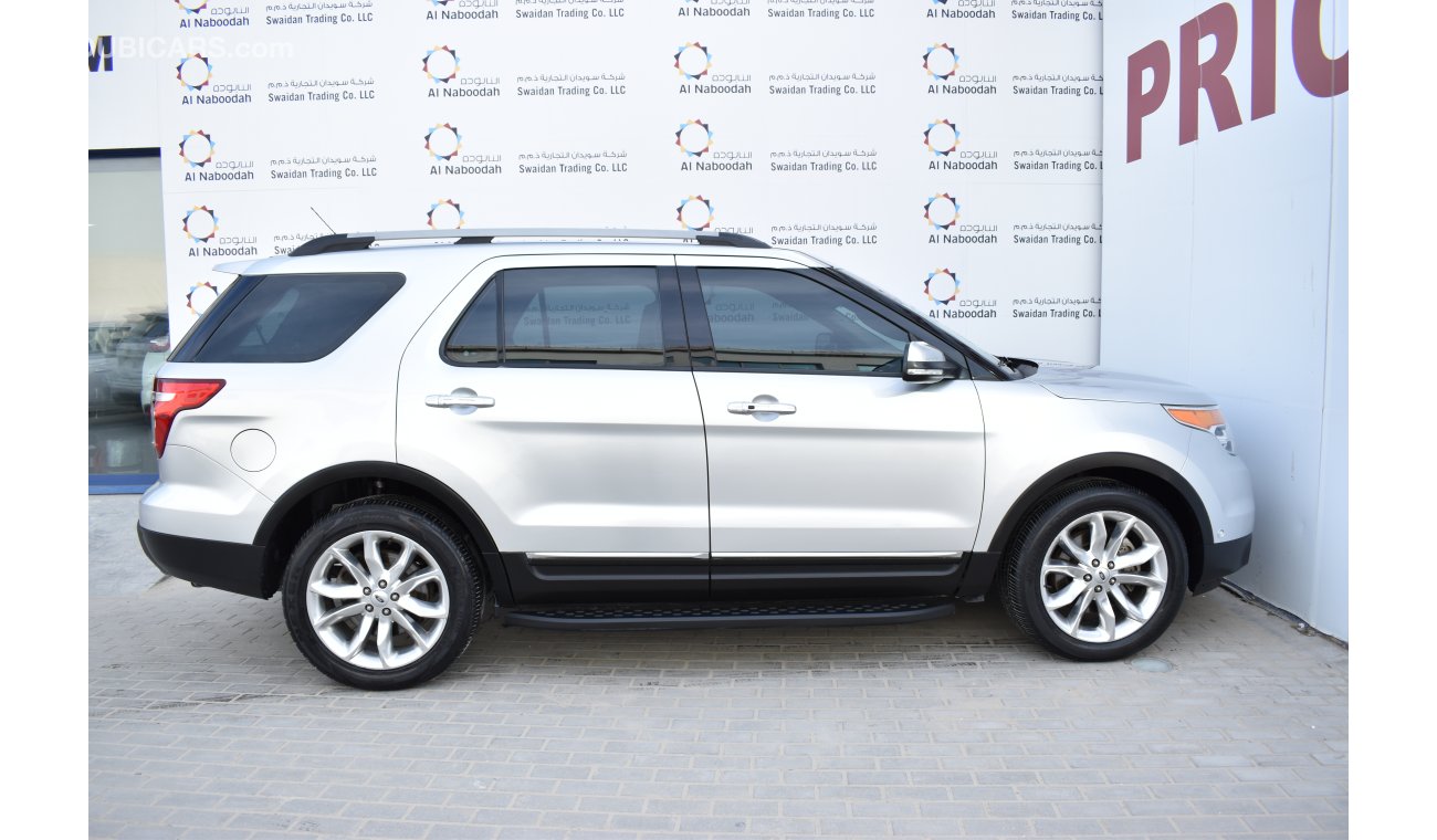 Ford Explorer LIMITED 3.5L V6 AWD 2015 GCC WITH SERVICE PLAN UP TO 2021 OR 100000 KM AND FREE INSURANCE