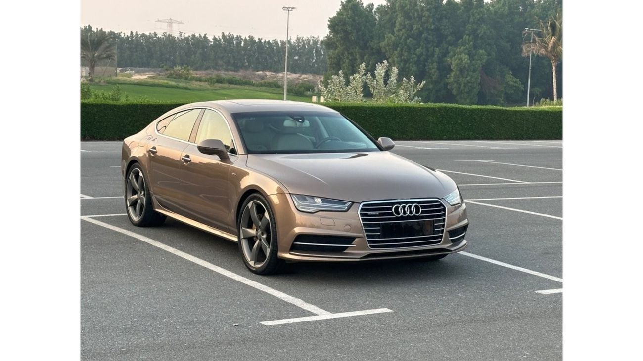 Audi A7 35 FSI quattro Exclusive MODEL 2015 GCC CAR PERFECT CONDITION INSIDE AND OUTSIDE FULL OPTION PANORAM