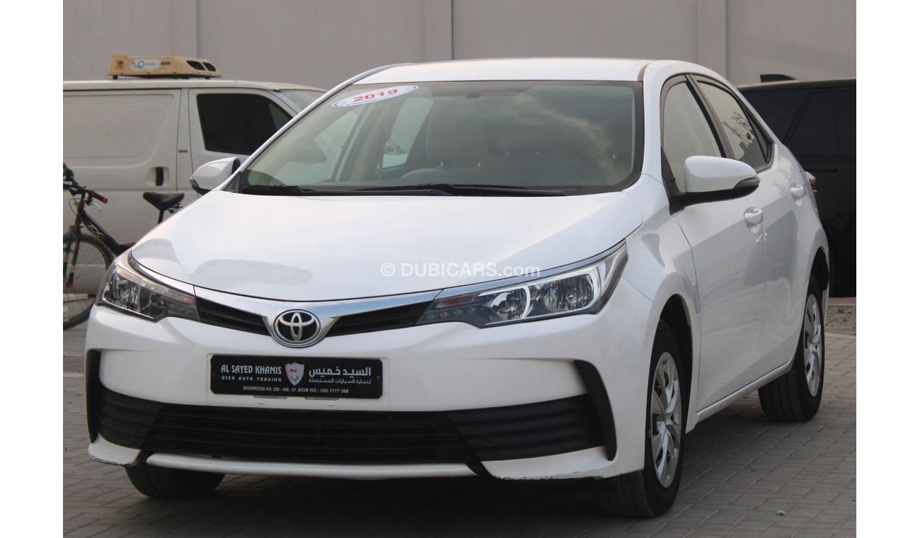 Toyota Corolla XLI Toyota Corolla 2019 GCC, in excellent condition