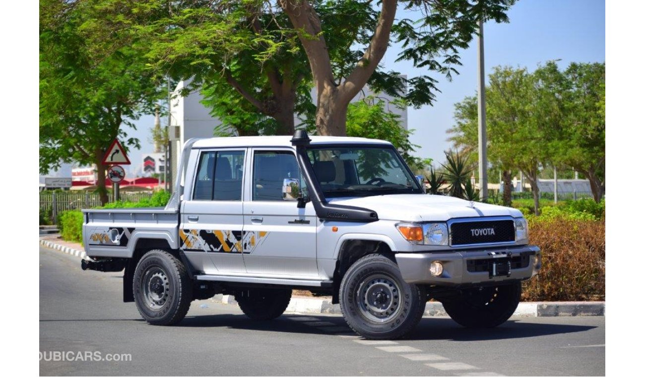 تويوتا لاند كروزر بيك آب 79 Double Cabin V6 4.0L Petrol MT With Winch, Diff.Lock