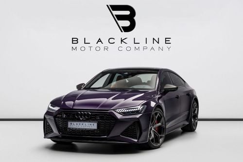 Audi RS7 STANDARD BUY NOW, PAY 2027 | THE BLACKLINE STANDARD | 2027 Audi Warranty + Service Contract, GCC