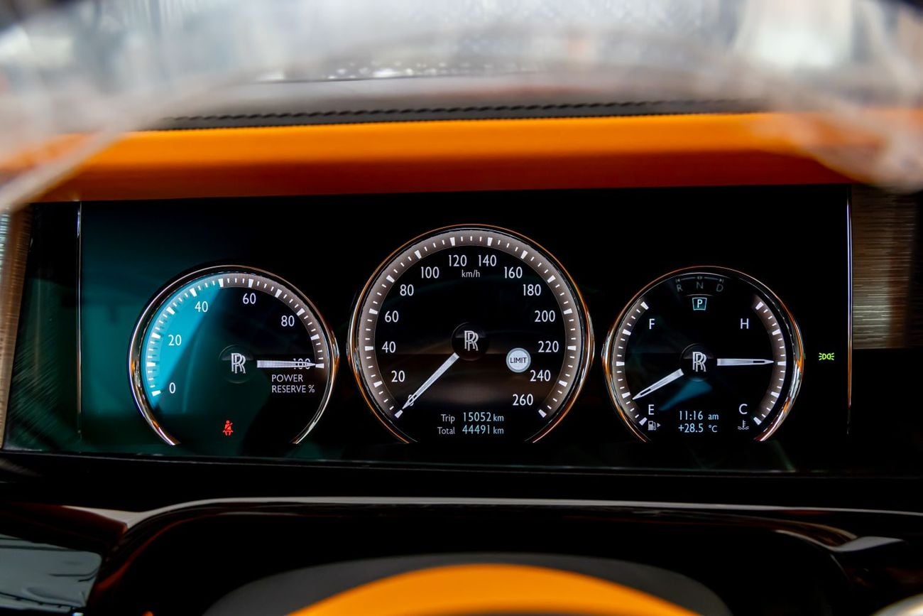 رولز رويس فانتوم | Original Mansory with Certificate | Bespoke Orange Interior | European Specs