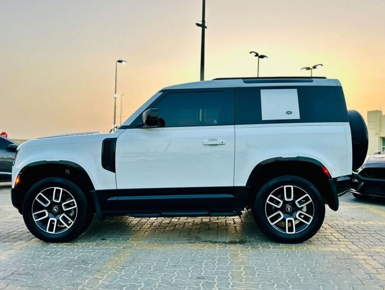 Land Rover Defender 90s | Monthly AED 4400/- | 0% DP | 3D Surround Camera | Wade Sensing | # 51734