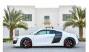 Audi R8 5.2L V10 Quattro - 2 Y Warranty! Pristine condition!  GCC - AED 4,197 per month - 0% Downpayment