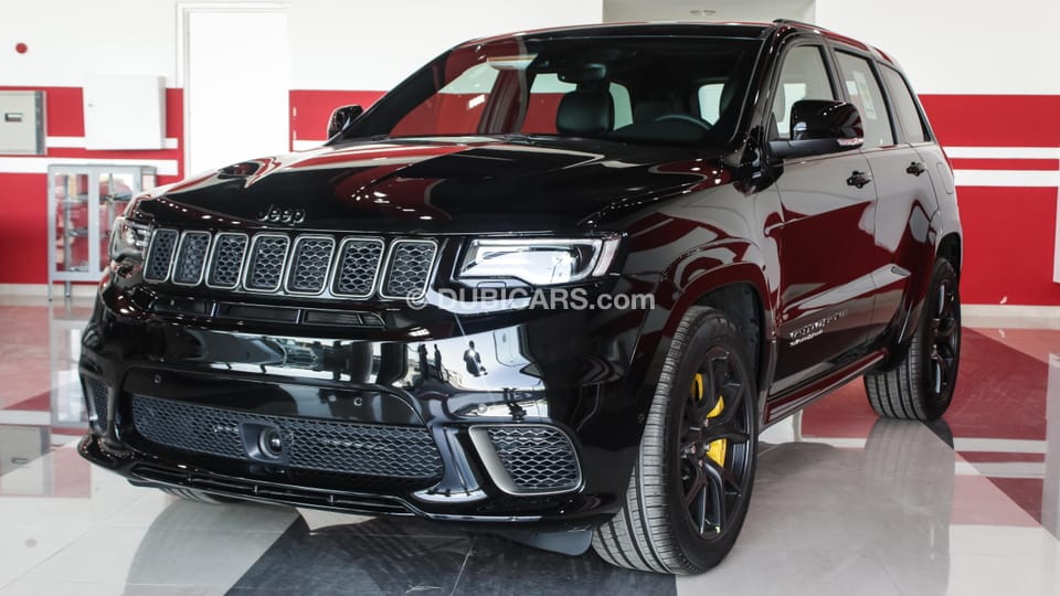 Jeep Grand Cherokee Supercharged 6.2L for sale AED 389,000. Black, 2018