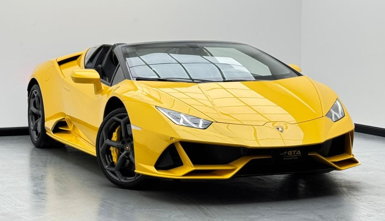 Lamborghini Huracan Evo Spyder 2023 Lamborghini Huracan Evo Spider, Lamborghini Warranty, Lamborghini Service History, GCC