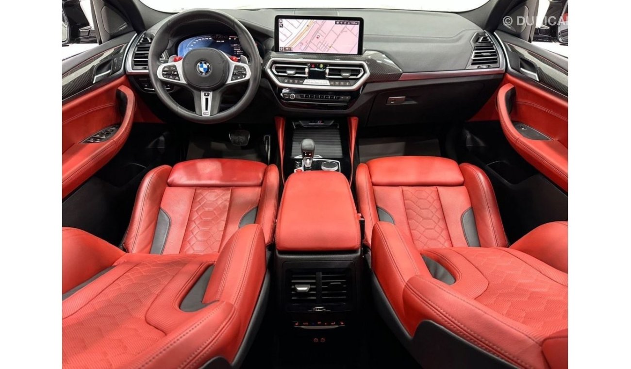 بي أم دبليو X4 2022 BMW X4M Competition, March 2027 BMW Warranty + Service Pack, Full Options, Low Kms, GCC