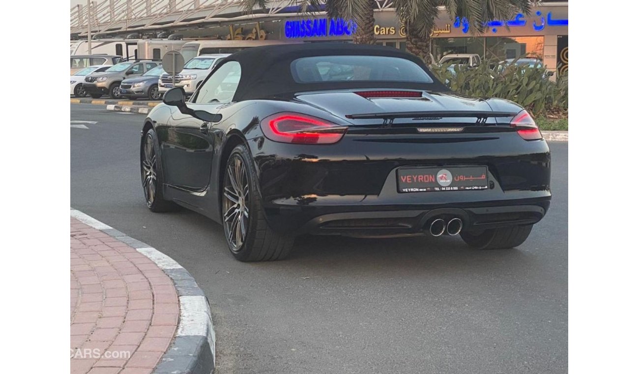 Porsche Boxster = SPYDER V6 = FREE REGISTRATION = WARRANTY = GCC SPECS