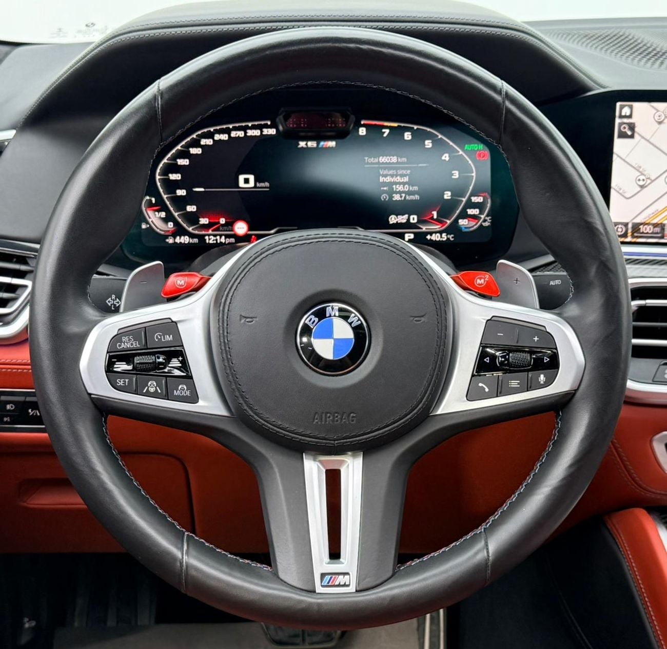 بي أم دبليو X6 M 2021 BMW X6M Competition, Warranty, Full BMW Service History, Carbon Fiber Interior, GCC