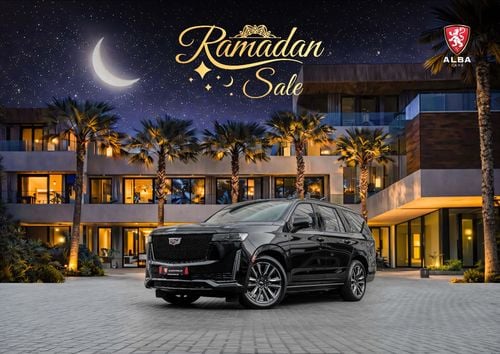 كاديلاك إسكالاد Escalade Sport | 5,875 P.M | 0% Downpayment | Cadillac Warranty + Service Contract! | Ramadan Offer!