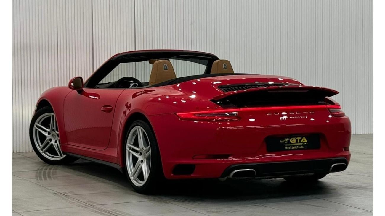 Porsche 911 2017 Porsche 911 Carrera 4 Cabriolet, 1 Year Warranty, Service History, GCC