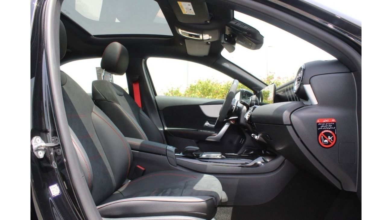 مرسيدس بنز A 35 AMG MERCEDES A35 AMG SPORT PREMIUM PLUS 2.0TC FULL OPTION 2023 GCC LOW MILEAGE WITH AGENCY WARRANTY IN B